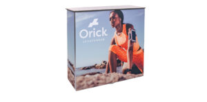 Expolinc Fold-Out counter met afsluitbaar schap