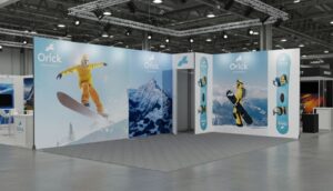 Expolinc Classic Frame stand 6x4m met berging