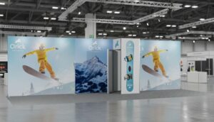 Expolinc Classic Frame stand 9x3m met berging